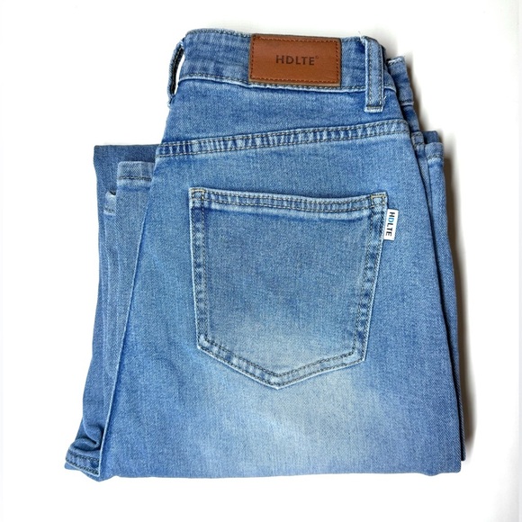 HDLTE Women's Wide Leg Baggy Jeans Size- XS - Picture 9 of 10
